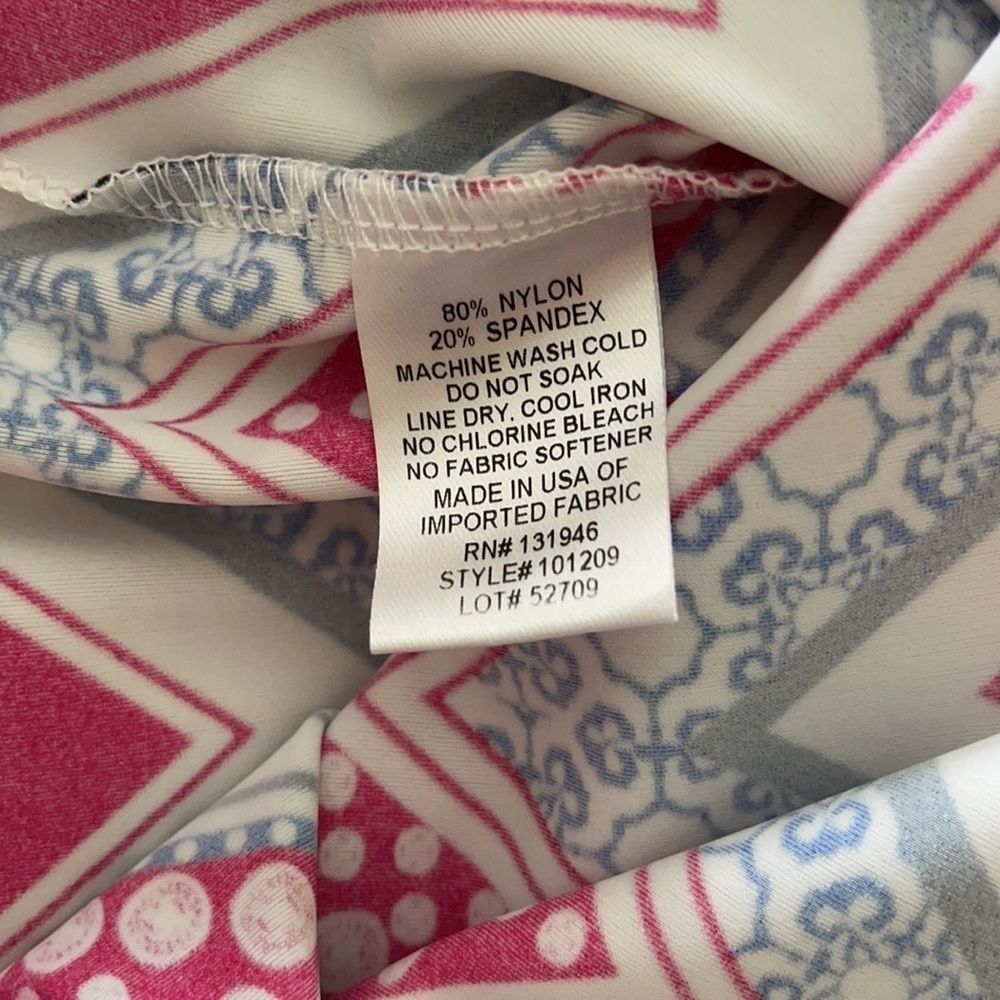 Jude Connally Chevron Print Dress size M - Picture 7 of 7